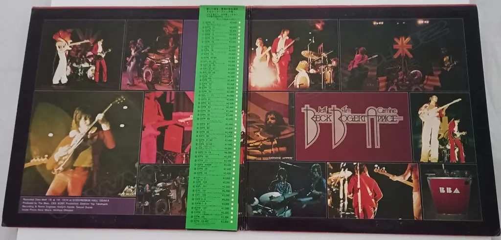 Beck, Bogert & Appice, Beck Bogert & Appice Live (Double album) Image 1++